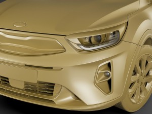 kia stonic 2018 3D 模型