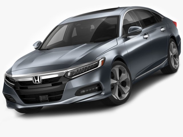 honda accord 2018 3D 模型 .c4d .max .obj .3ds .fbx .stl .blend