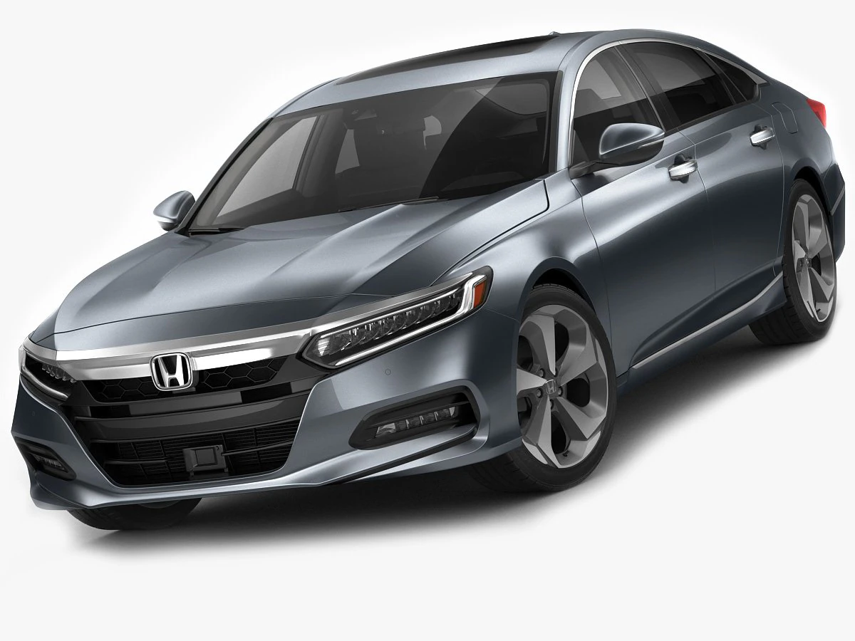 honda accord 2018 3D Model .c4d .max .obj .3ds .fbx .stl .blend 
