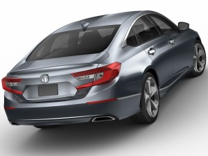 honda accord 2018 3D 模型
