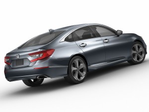 honda accord 2018 3D 模型