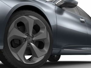 honda accord 2018 3D 模型