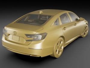 honda accord 2018 3D 模型