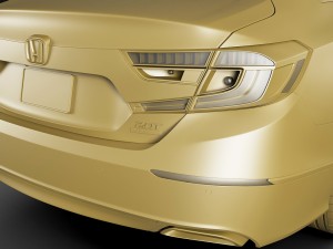 honda accord 2018 3D 模型