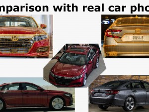 honda accord 2018 3D 模型