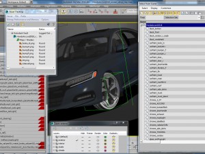 honda accord 2018 3D 模型