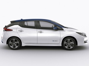 nissan leaf 2018 3D Model