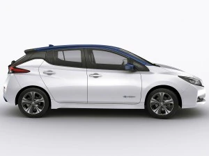 nissan leaf 2018 3D Model