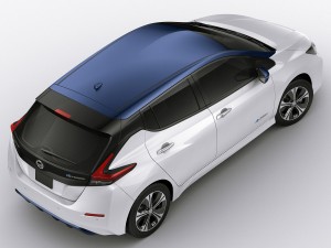 nissan leaf 2018 3D Model