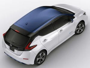 nissan leaf 2018 3D Model
