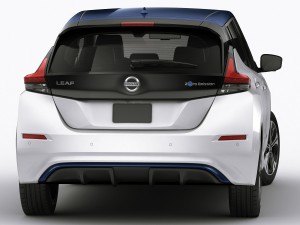 nissan leaf 2018 3D Model