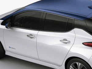 nissan leaf 2018 3D Model