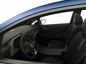 nissan leaf 2018 3D Model