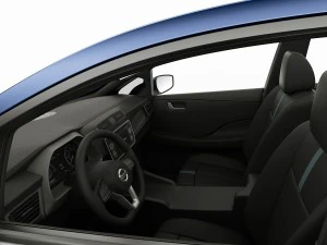 nissan leaf 2018 3D Model