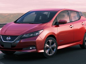 nissan leaf 2018 3D Model
