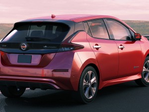 nissan leaf 2018 3D Model