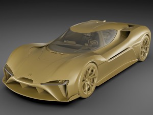 nio ep9 3D-Modell