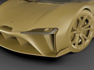 nio ep9 3D-Modell