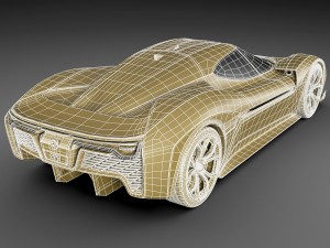 nio ep9 3D-Modell