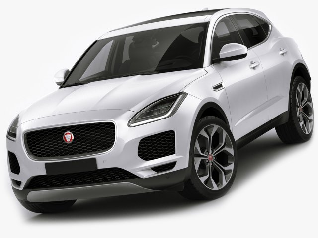 jaguar e-pace 2018 Model 3D .c4d .max .obj .3ds .fbx .stl .blend 