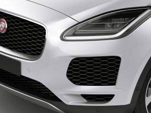 jaguar e-pace 2018 Model 3D
