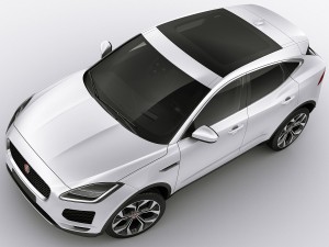 jaguar e-pace 2018 Model 3D