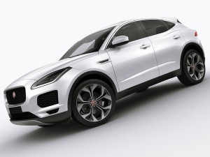 jaguar e-pace 2018 Model 3D