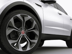 jaguar e-pace 2018 Model 3D