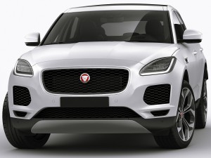 jaguar e-pace 2018 Model 3D