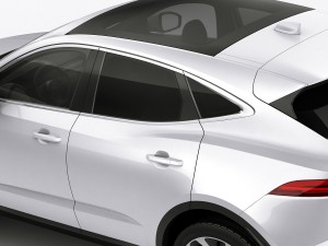 jaguar e-pace 2018 Model 3D