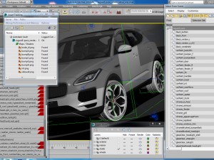 jaguar e-pace 2018 Model 3D