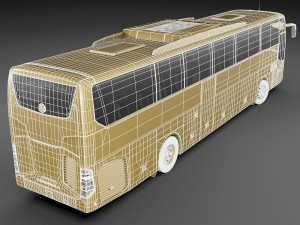 mercedes tourismo 2017 Modello 3D
