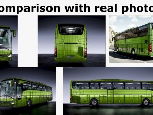 mercedes tourismo 2017 Modello 3D