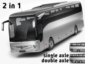 mercedes turismo 2017 Modelo 3D