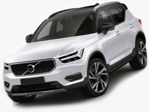 volvo xc40 2018 3D Model