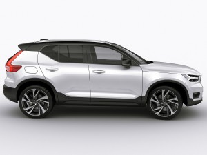 volvo xc40 2018 3D-Modell