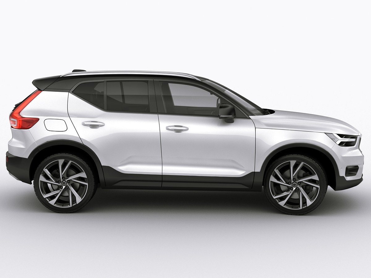 Volvo XC40 2018 3D Model in SUV 3DExport