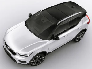 volvo xc40 2018 3D Model