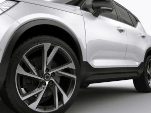volvo xc40 2018 3D Model
