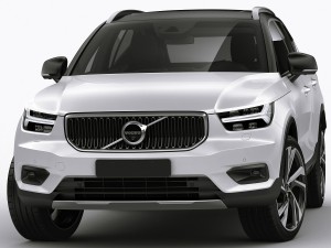 volvo xc40 2018 3D-Modell
