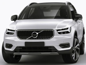 volvo xc40 2018 3D Model