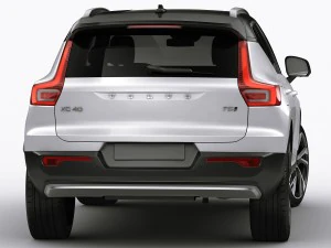 volvo xc40 2018 3D Model