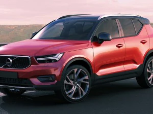 volvo xc40 2018 3D Model