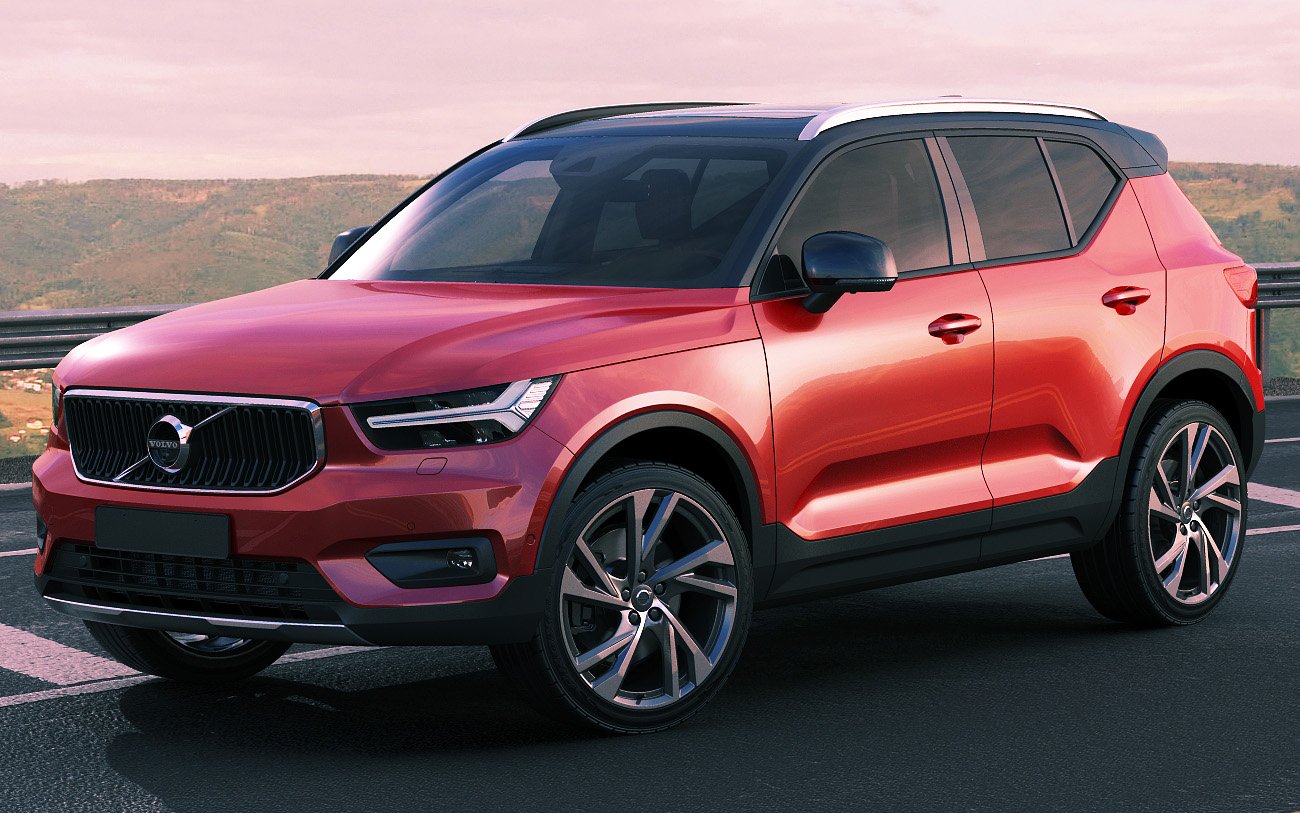 Volvo XC40 2018 3D Model in SUV 3DExport
