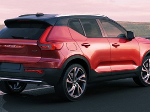 volvo xc40 2018 3D-Modell