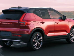 volvo xc40 2018 3D Model