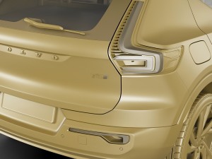volvo xc40 2018 3D-Modell