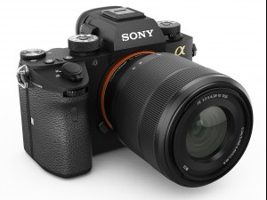 sony alpha 9 with three lenses 3D 模型