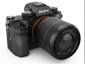 sony alpha 9 com tr&ecirc;s lentes Modelo 3D