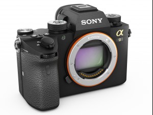 sony alpha 9 with three lenses 3D 模型